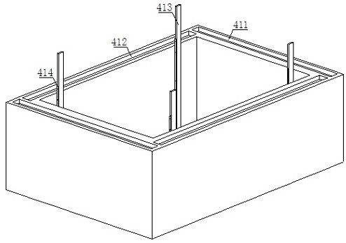 A concrete slump detection device