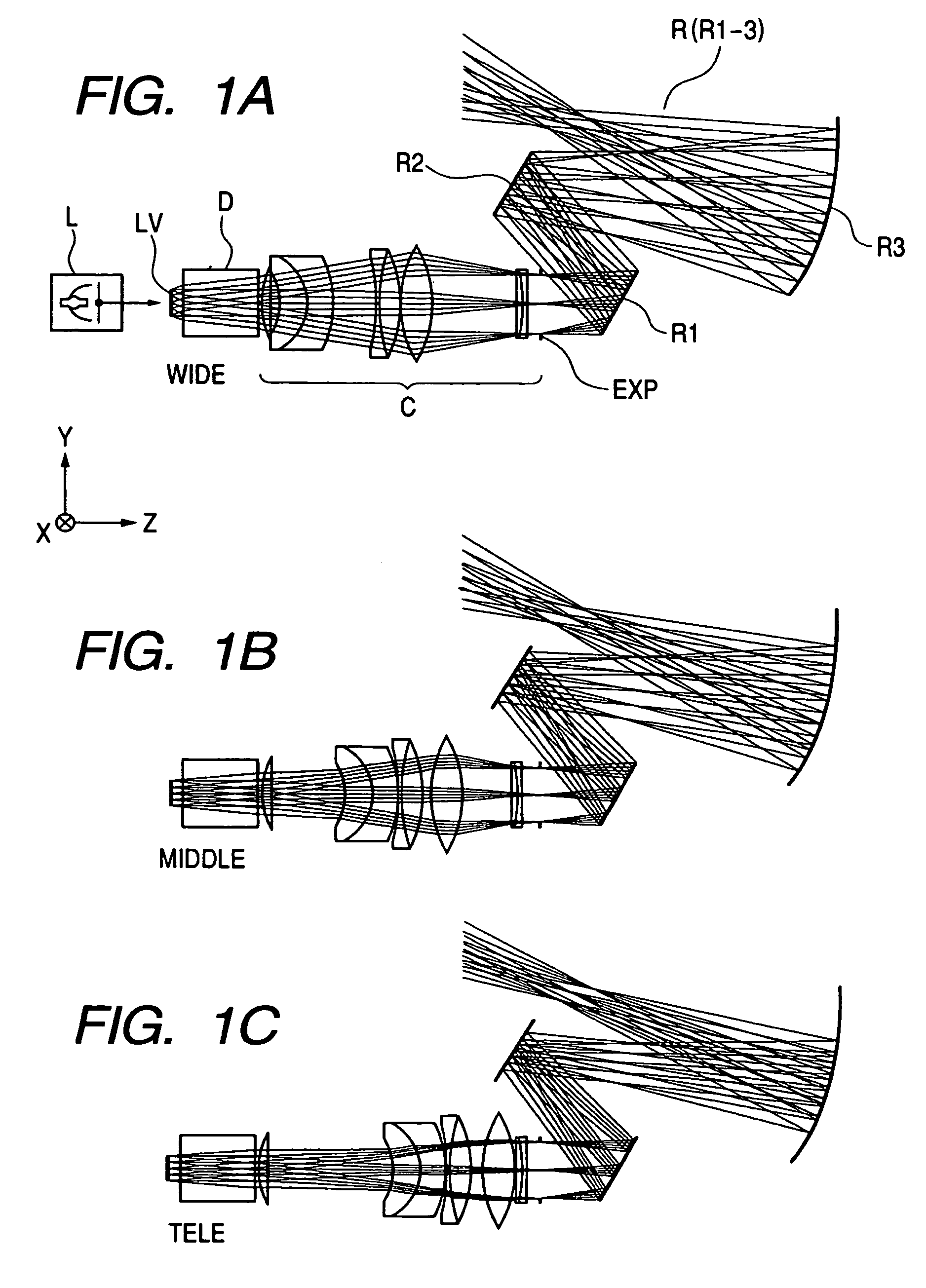 Variable power optical system