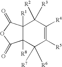 Substituted cyclohexene endcaps for polymers with thermal-oxidative stability