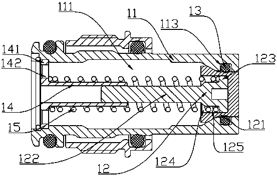 Male connector and quick connector assembly using the male connector