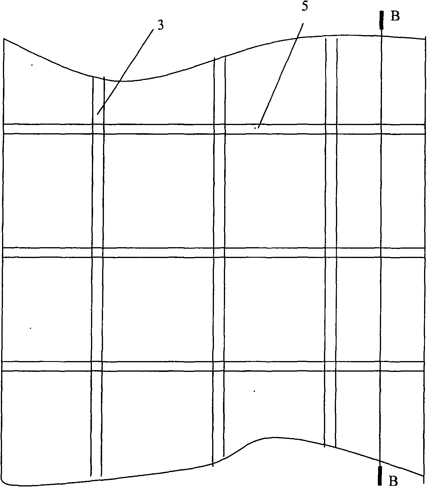 Cored welding strip applied in resurfacing welding and preparation method thereof