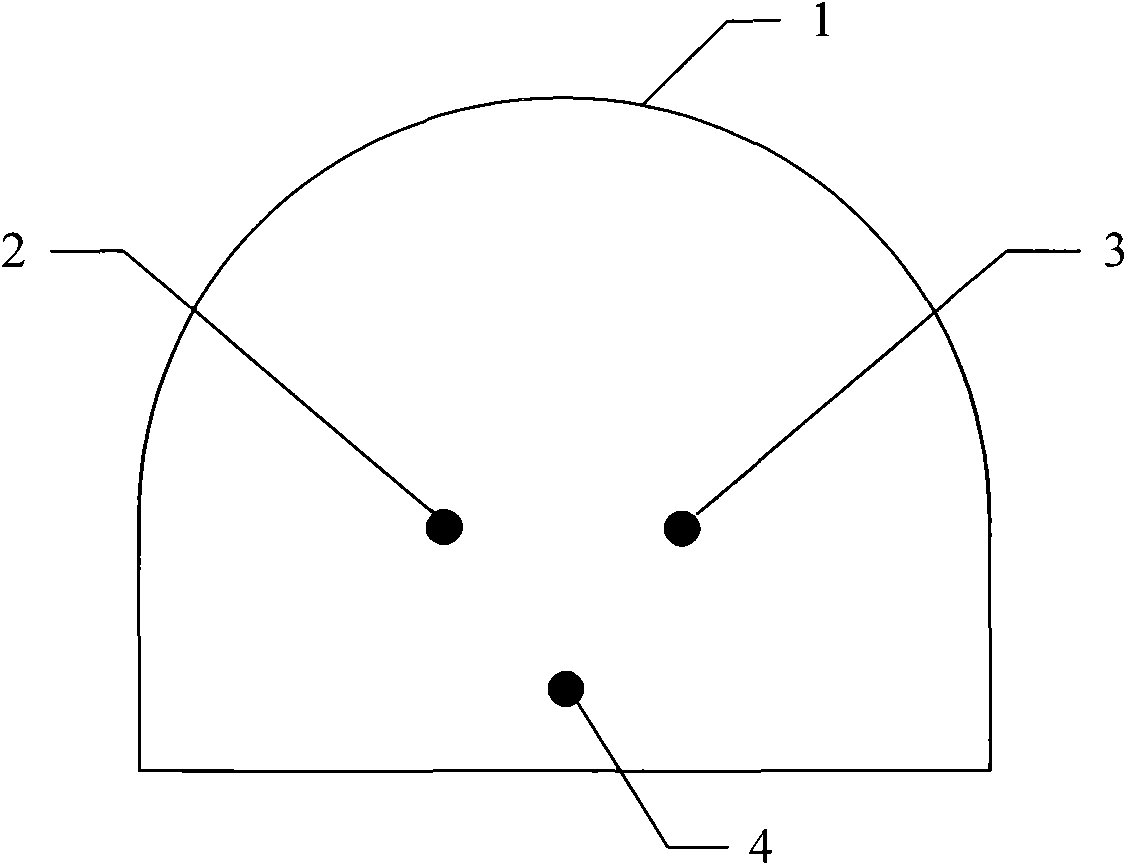 Method for weakening strength of hard rock