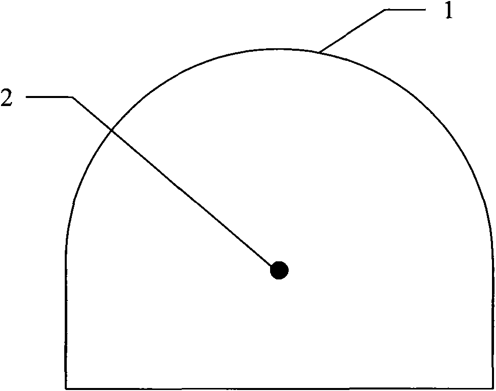 Method for weakening strength of hard rock