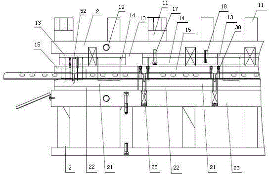 Progressive die for surface plate of electric vehicle seat lock