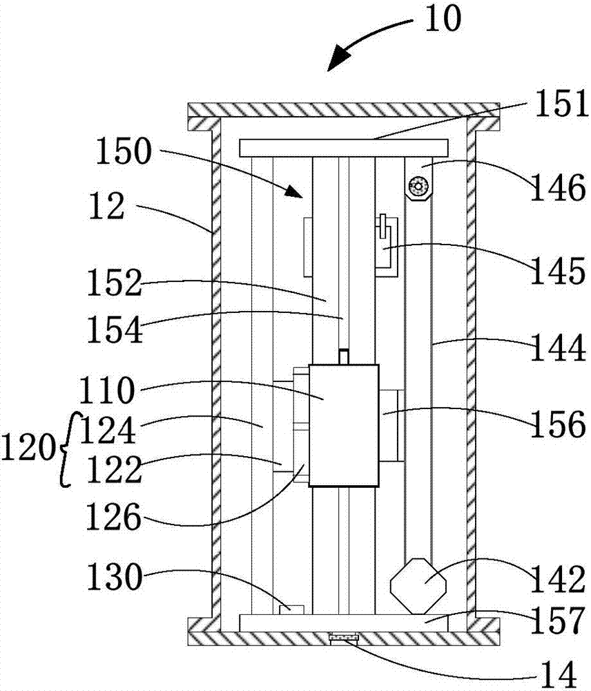 Absolute gravity measurement system and measurement method