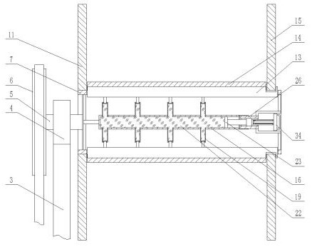 Automatic winding device for recovery of power cable