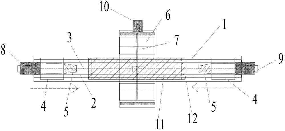 A two-way self-centering automatic taper machine tool