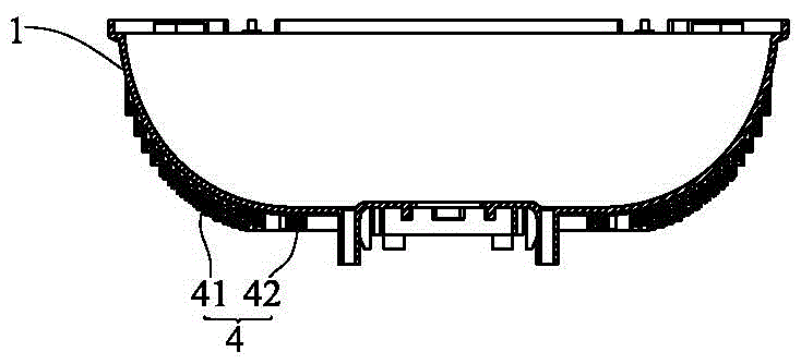 Electromagnetic induction wire coil and automatic cooking machine thereof