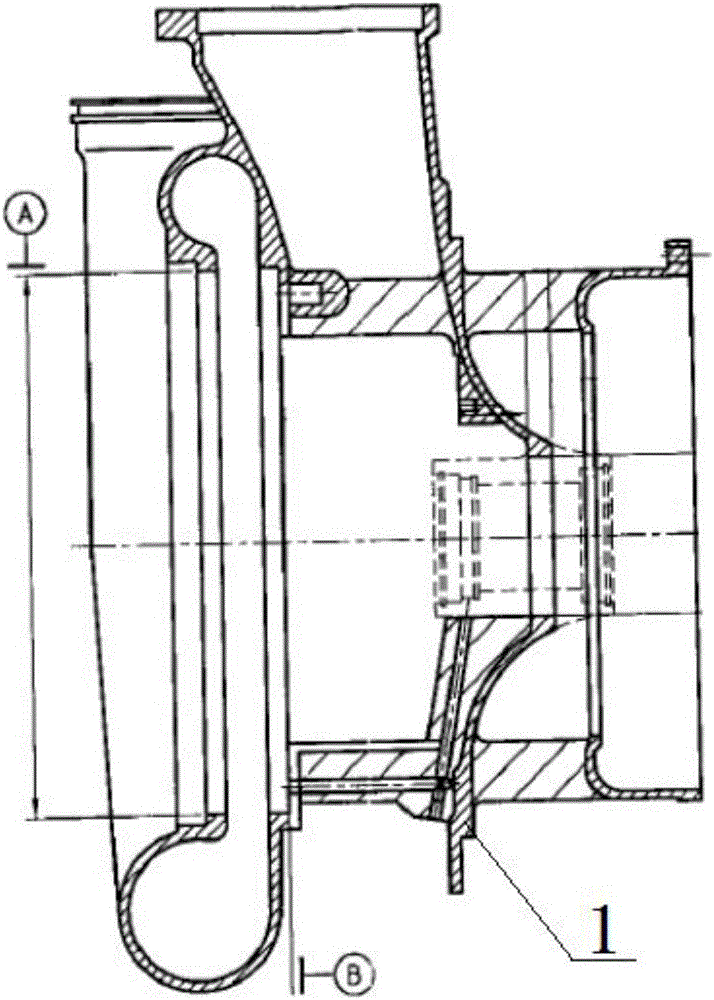 Deep repairing method for air circulation machine bearing shell