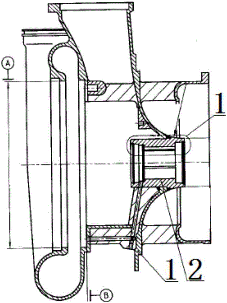 Deep repairing method for air circulation machine bearing shell