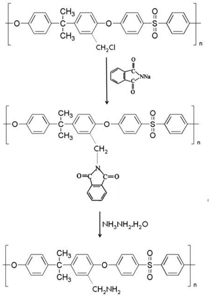 A kind of preparation method of hydroxyanthraquinone extracorporeal circulation modified membrane