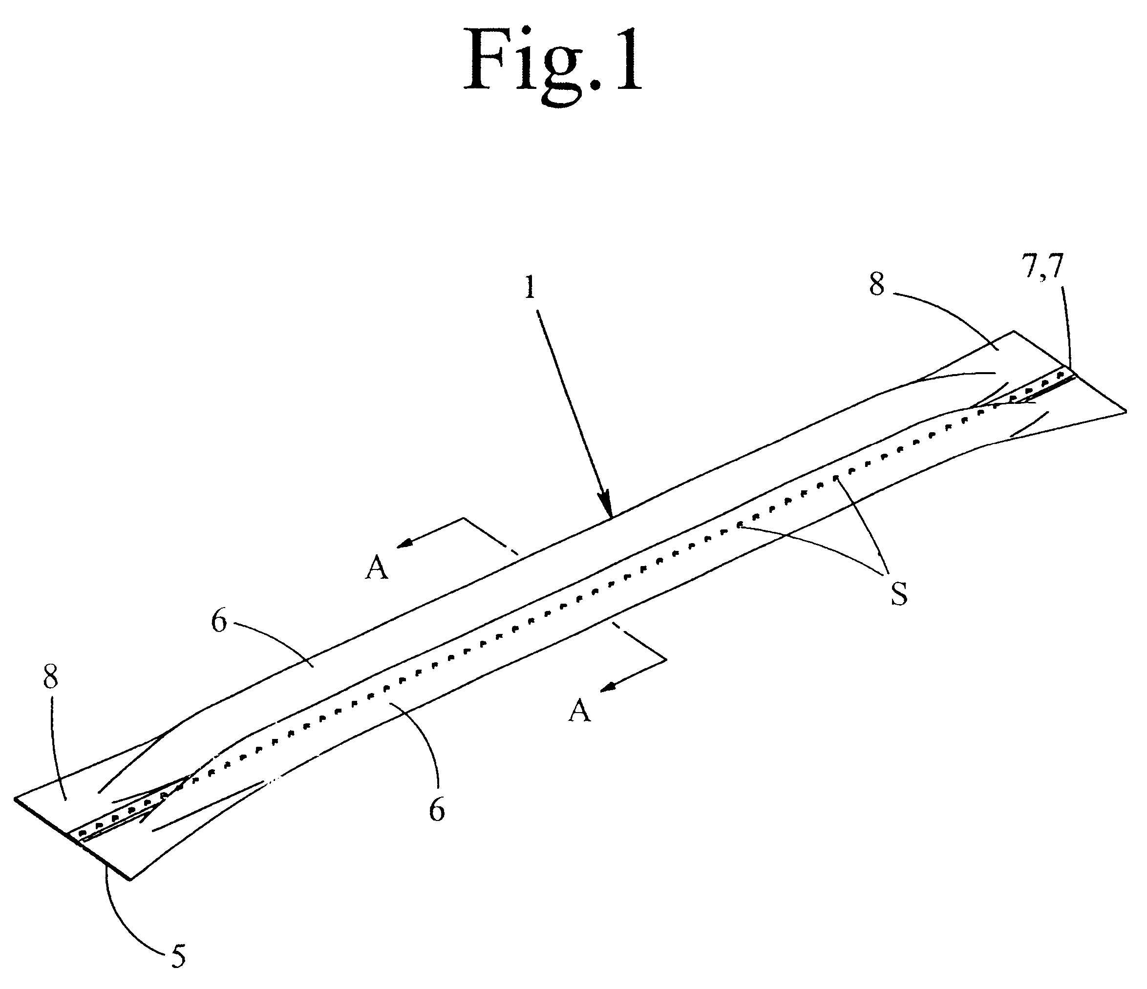 Automobile door reinforcing member