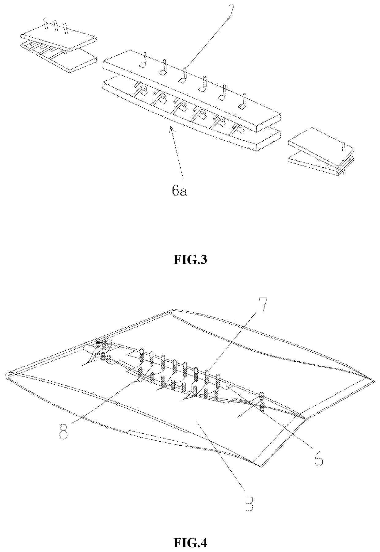 Wing model for static aeroelasticity wind tunnel test