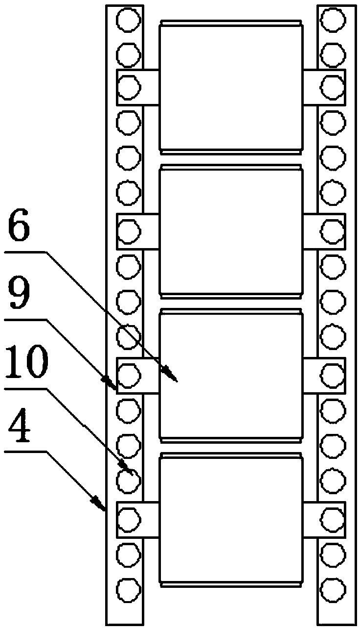 Turnover device, convenient in taking and placing, for automobile chassis part