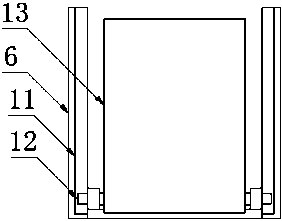 Turnover device, convenient in taking and placing, for automobile chassis part