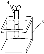 Method and device for in-situ real-time detection of filter characteristic of mask filter material on particles with different particle sizes