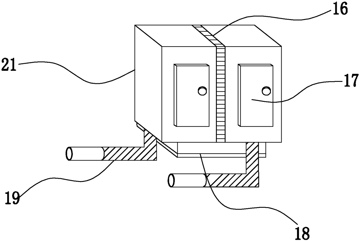 Automatic conveying device of ink machine