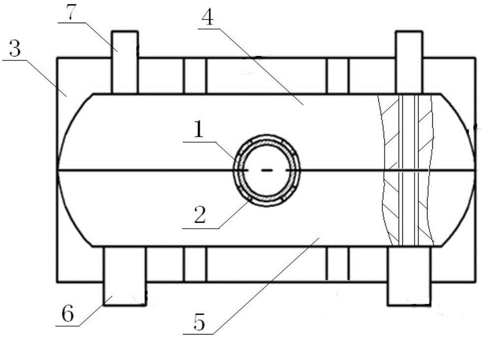 Bonding fixture of flexible gyroscopic moment skeleton coil