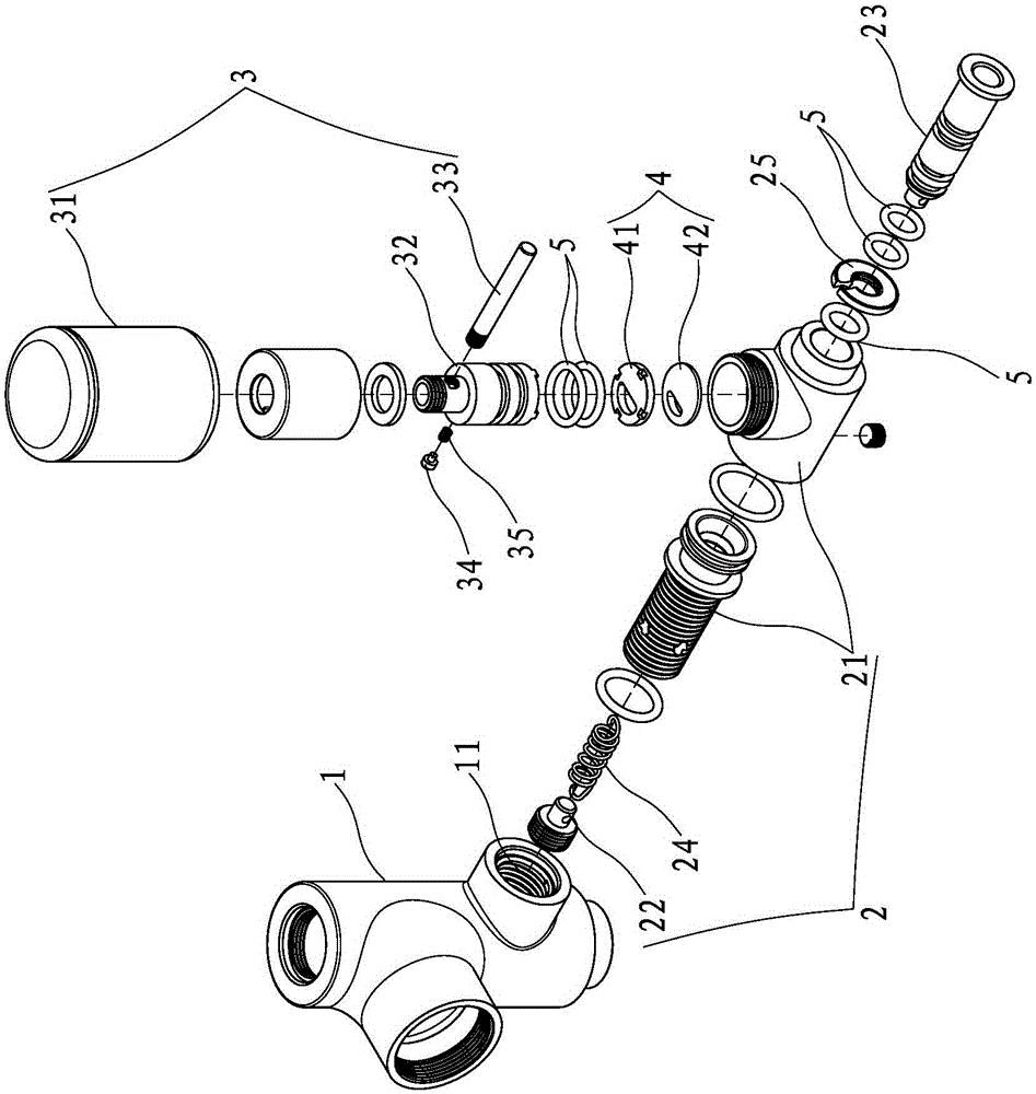 Shower device with shower liquid