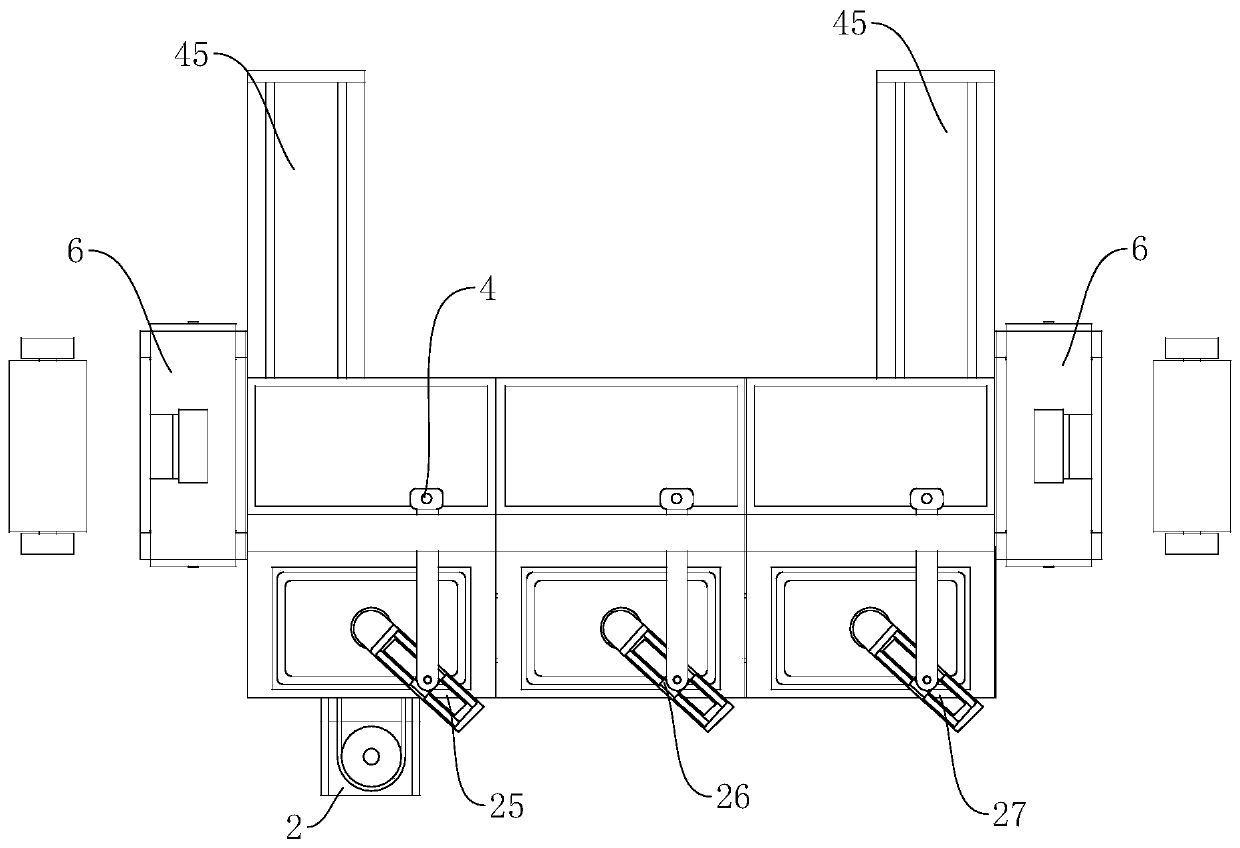 Machining device for filtering part arranged in sewage purifier