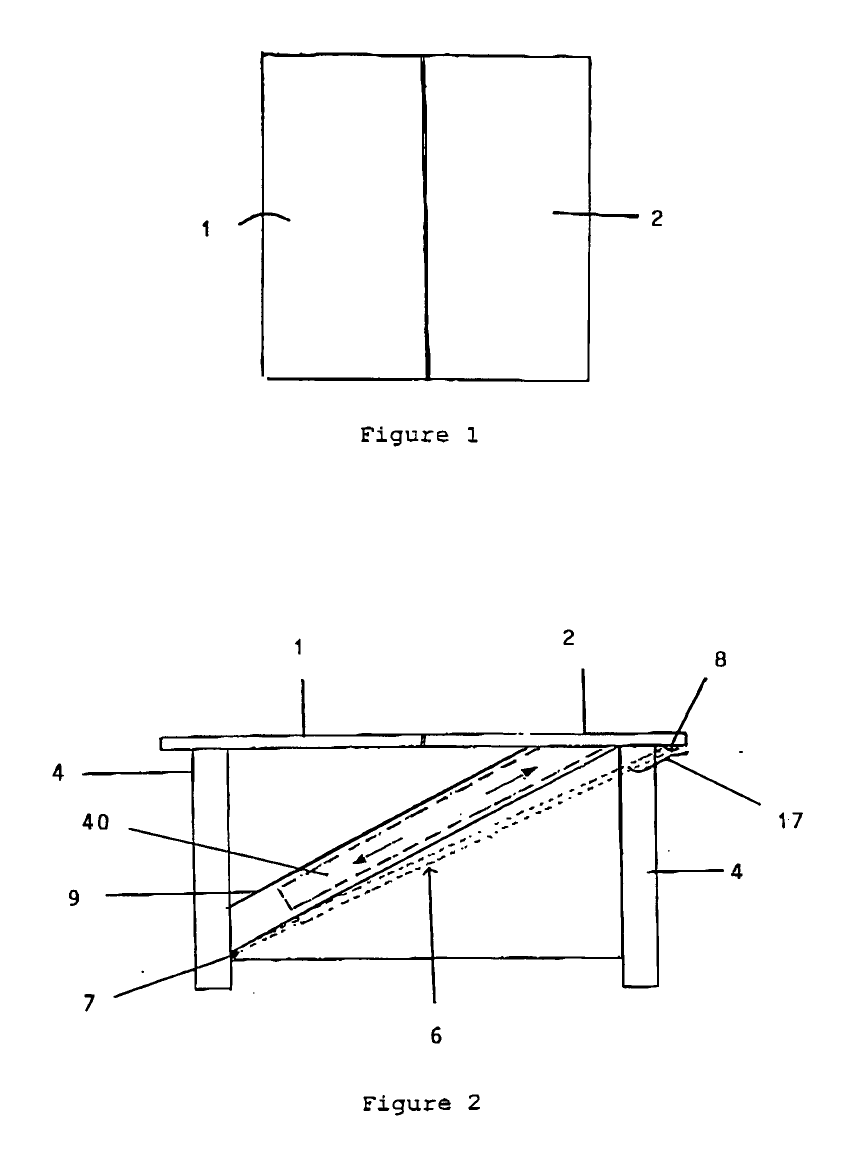 Sofa table with adjustable height