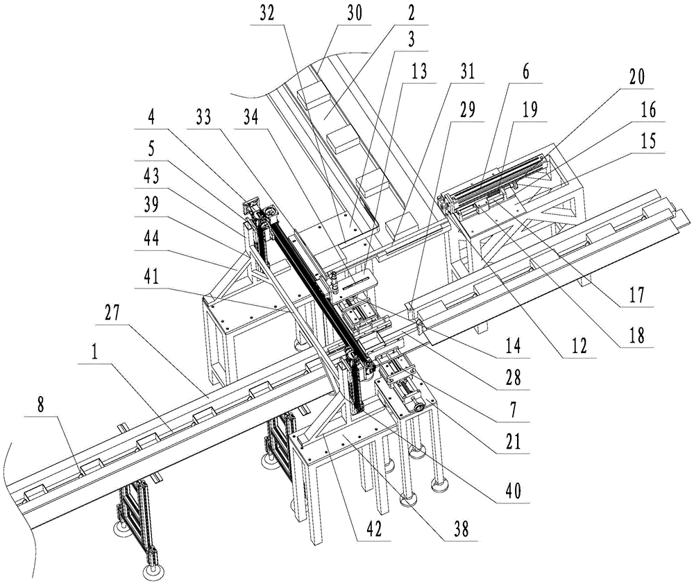 Universal full-automatic box covering mechanism