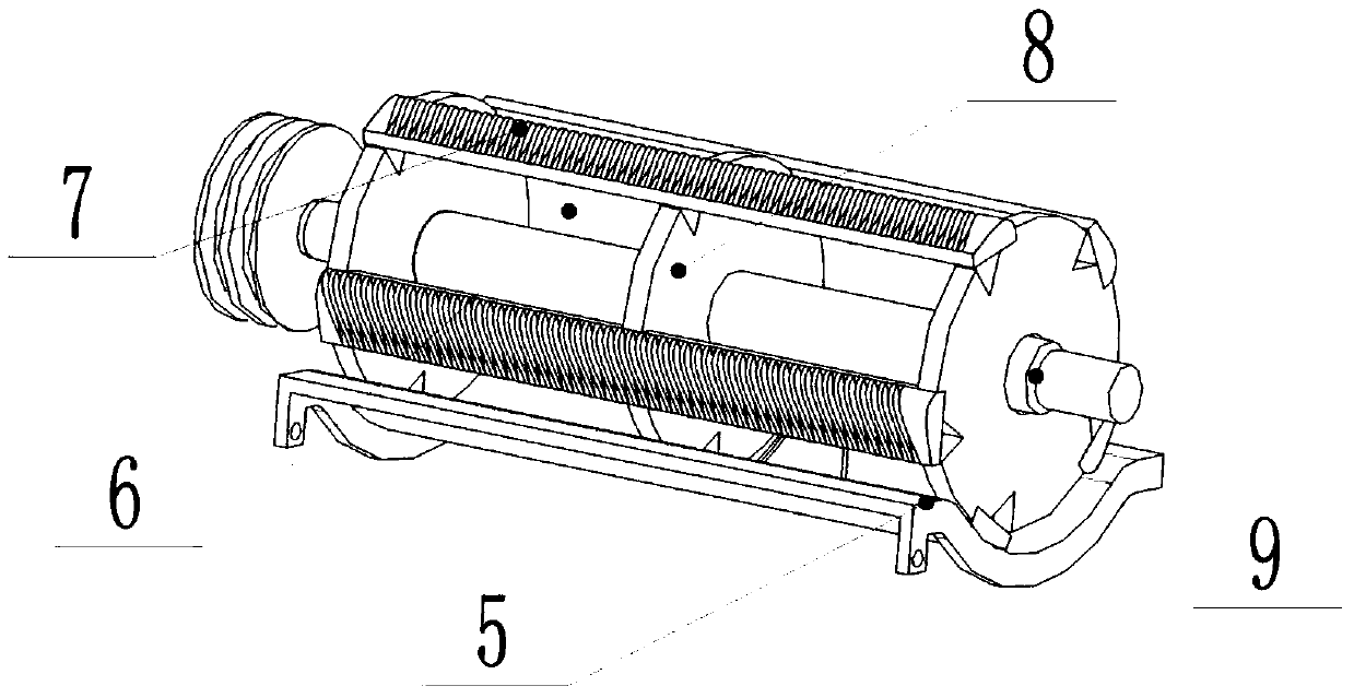 A kind of equipment and method for defoliation of petiole plants