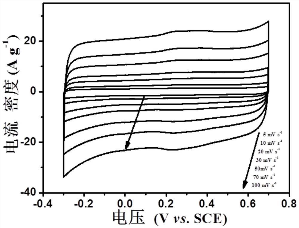 Preparation method and application of biomass porous carbon material based on castor seed residues