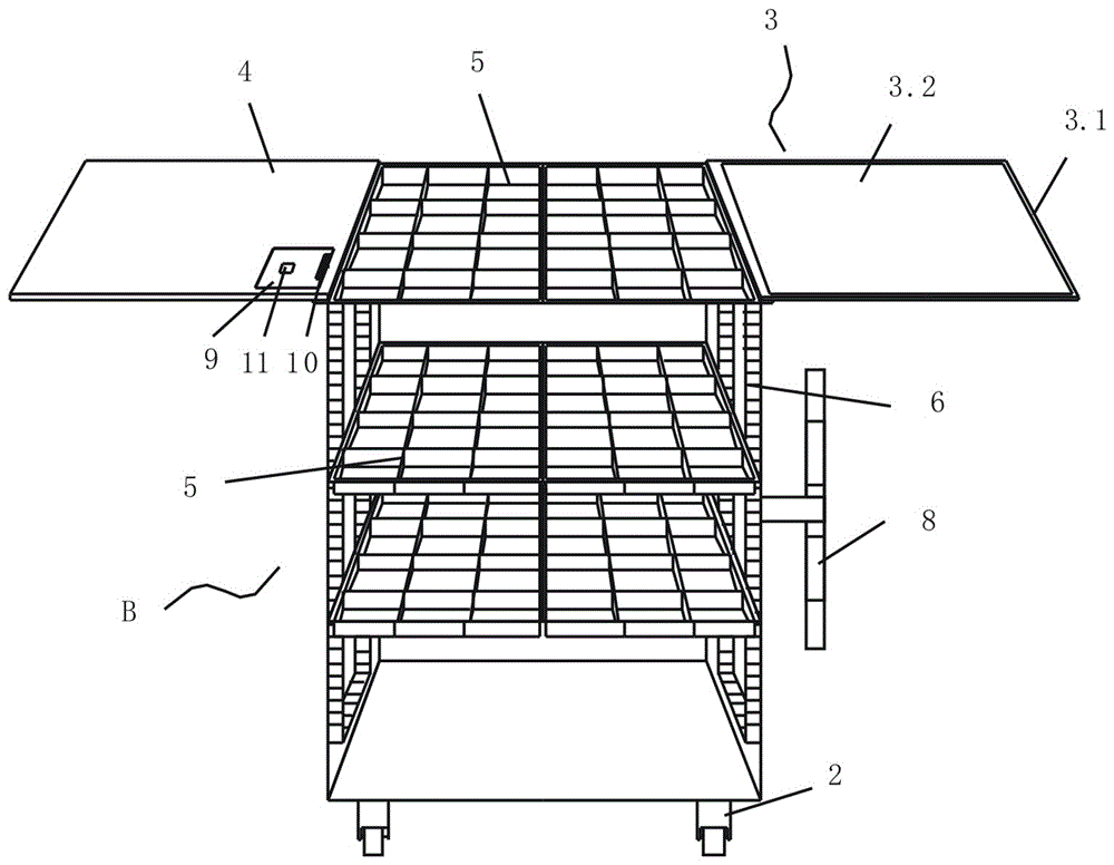 Surgery anesthesia cart