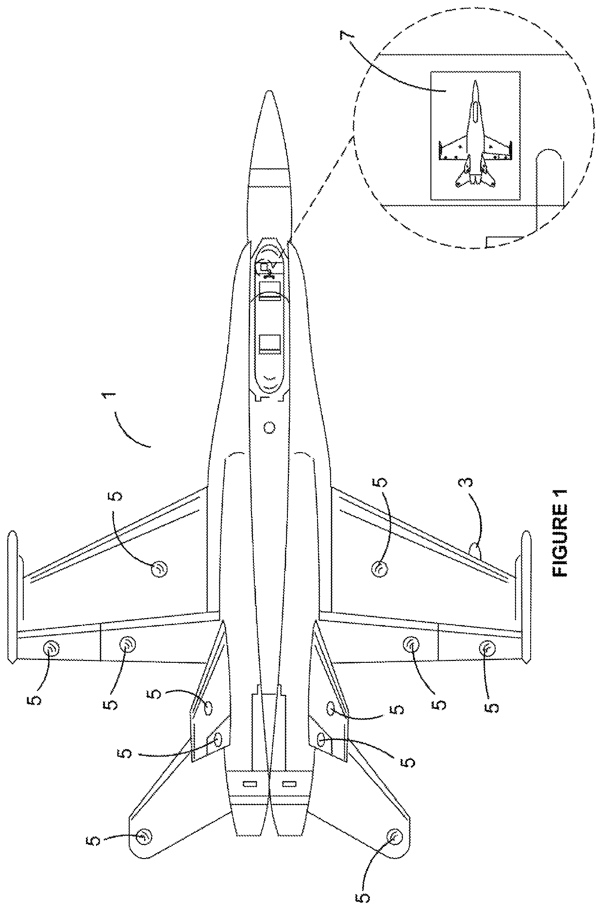 Wireless sensor system for a vehicle