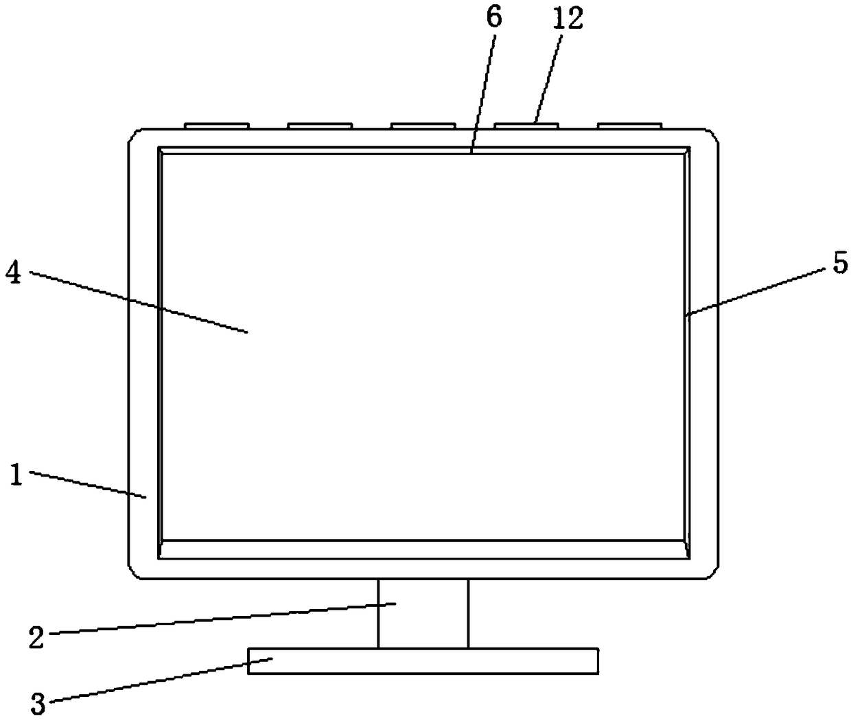 Multifunctional dustproof device for computer display screen