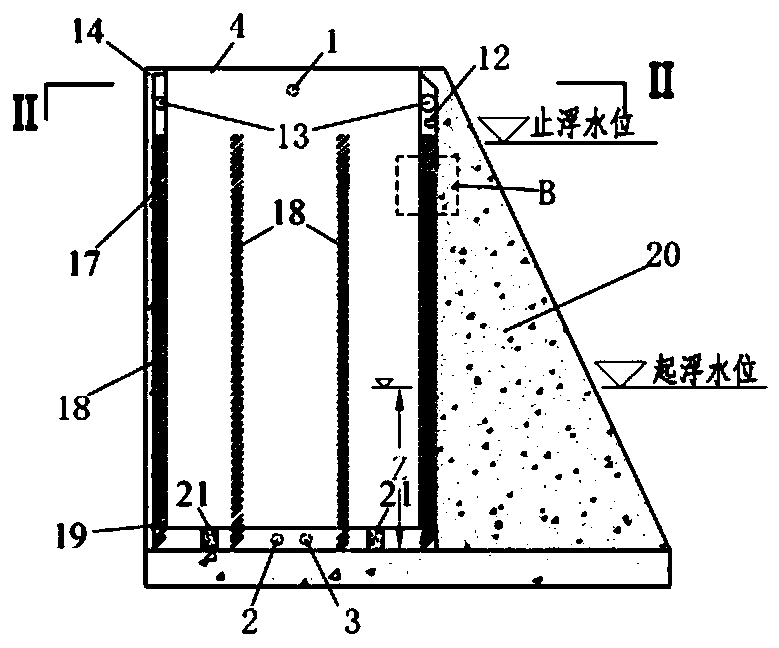 External drainage pump to prevent sediment from entering the water intake Submersible sand trap