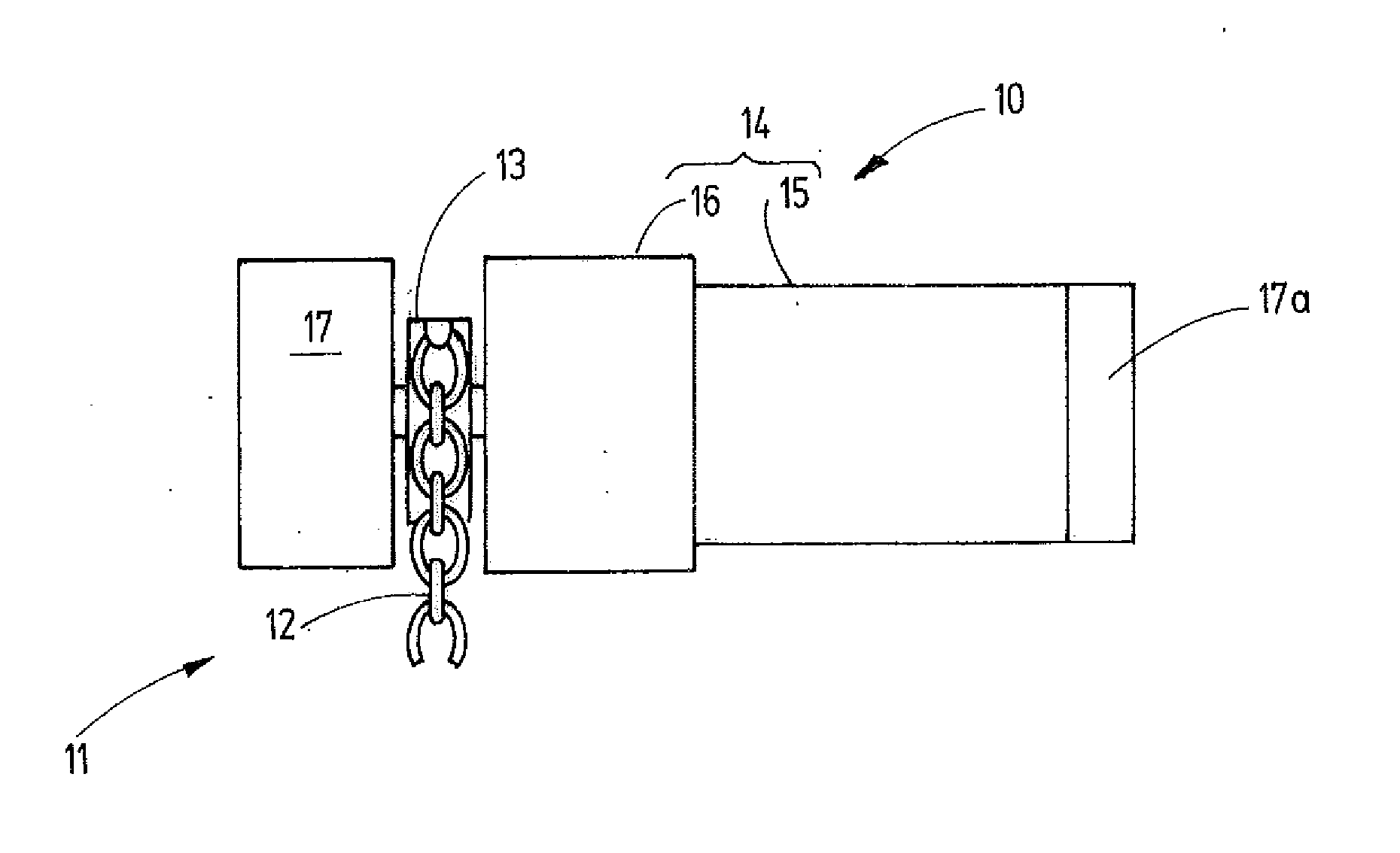 Lifting hoist with hysteresis clutch