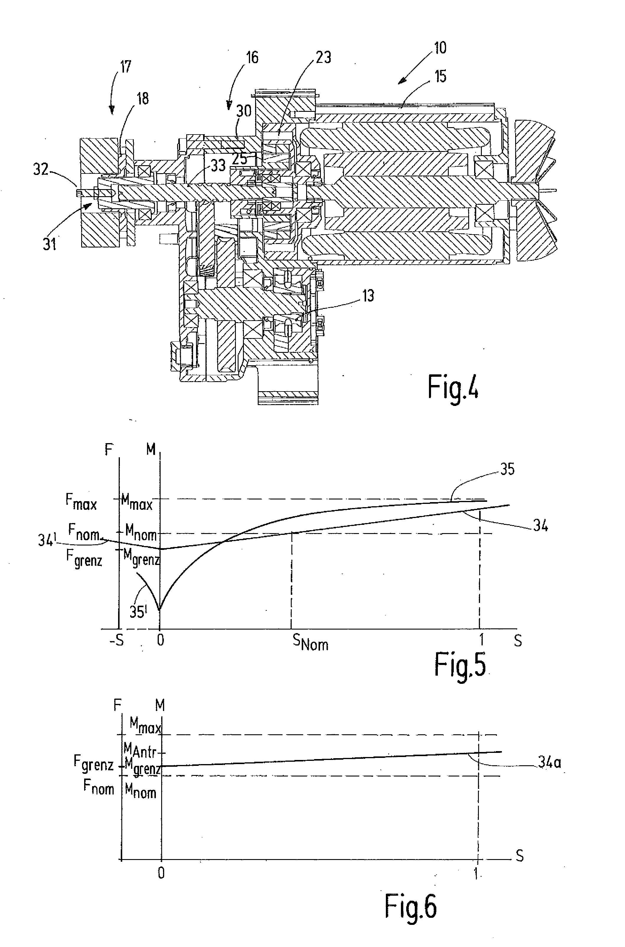 Lifting hoist with hysteresis clutch