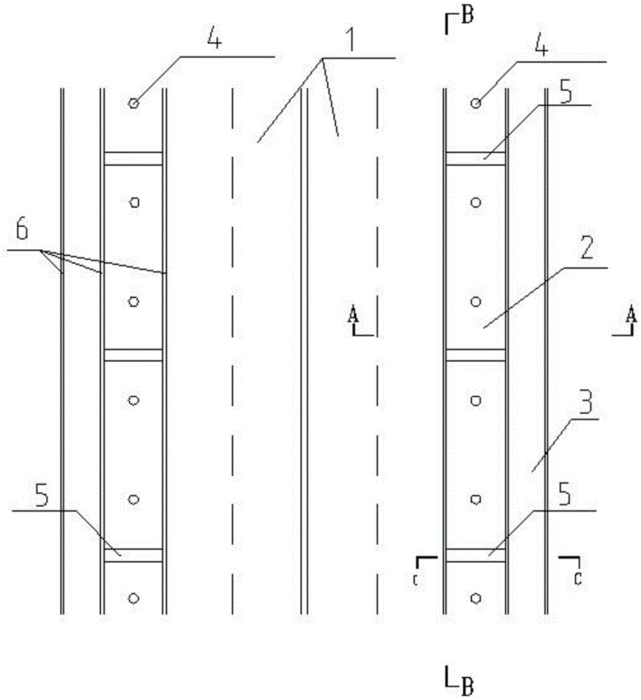 Urban road two-side sunken type greenbelt irrigation system