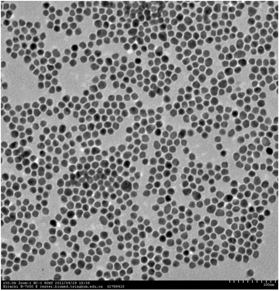 Preparing method for Pt-Co flower-type nano-catalyst