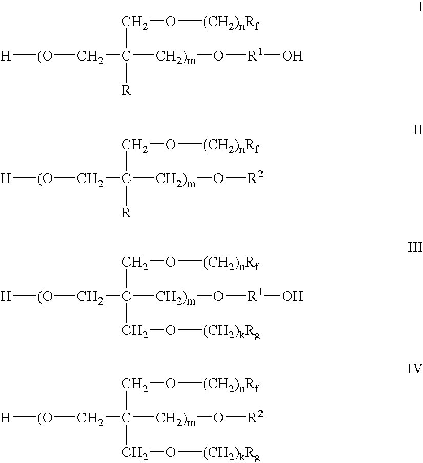 Polymer-fluorosurfactant associative complexes