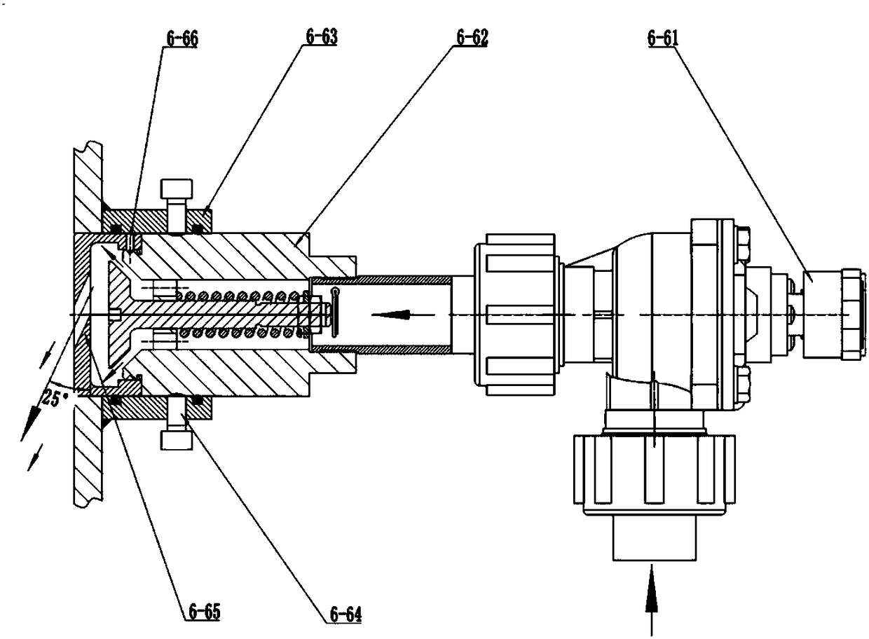 Ceramic superconducting high-pressure rotary cutting blockage removal device