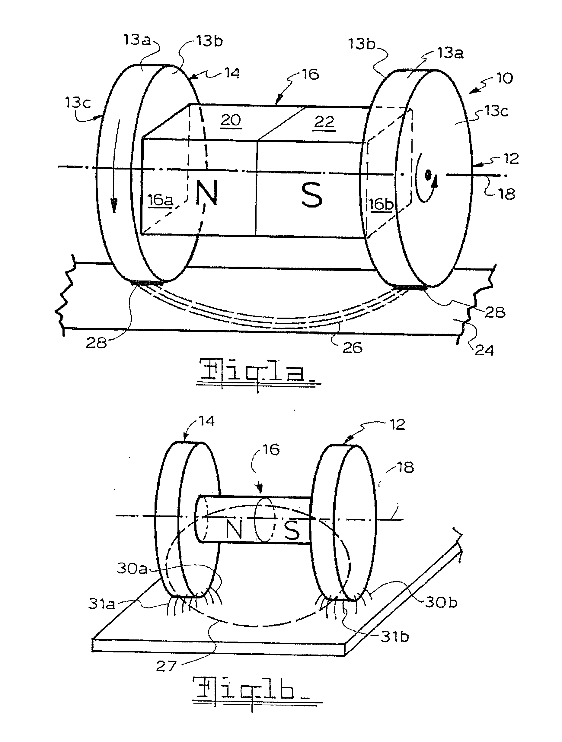 Magnetic wheel