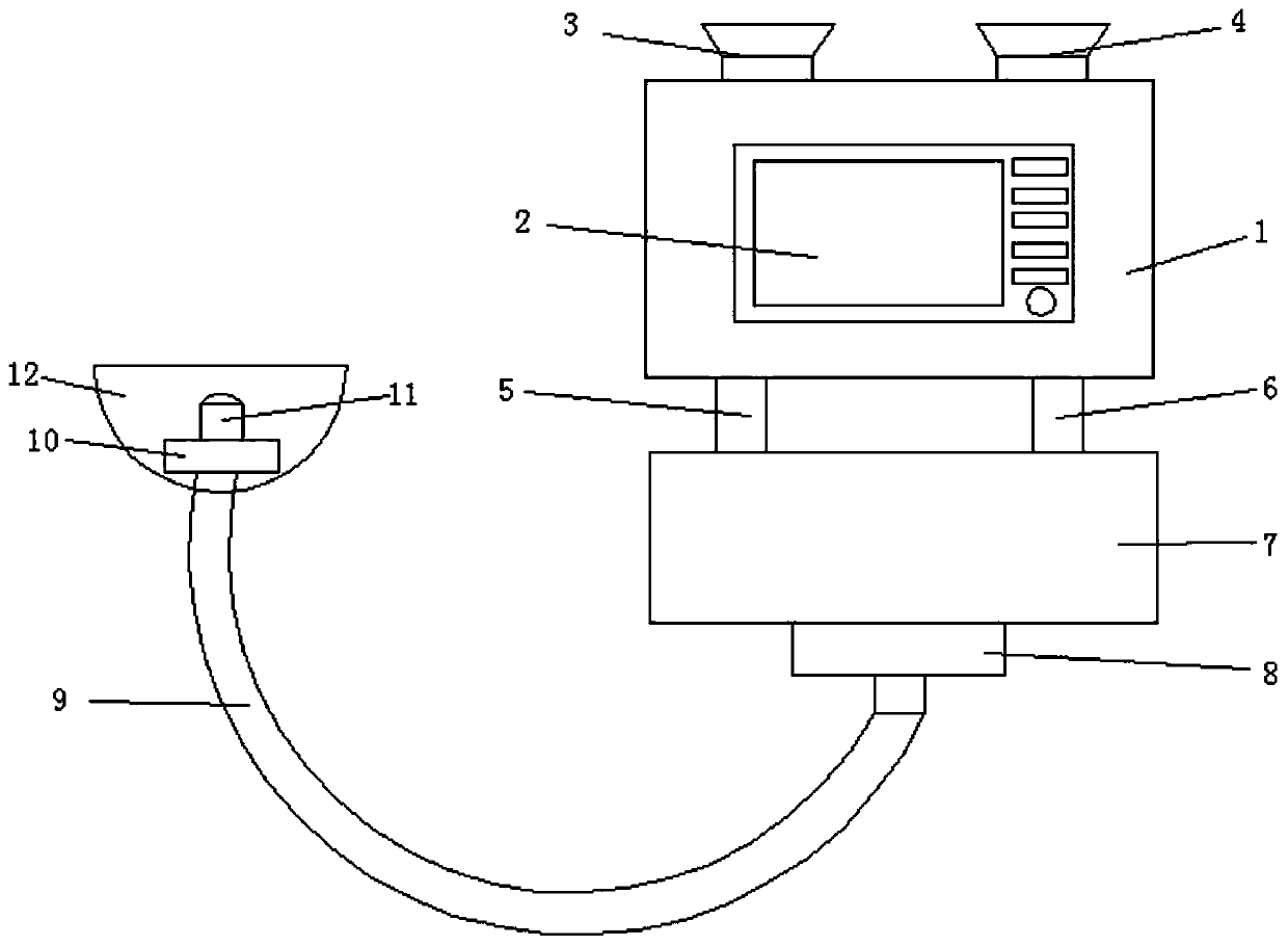 Concentration regulation anaesthesia apparatus for anesthesiology department