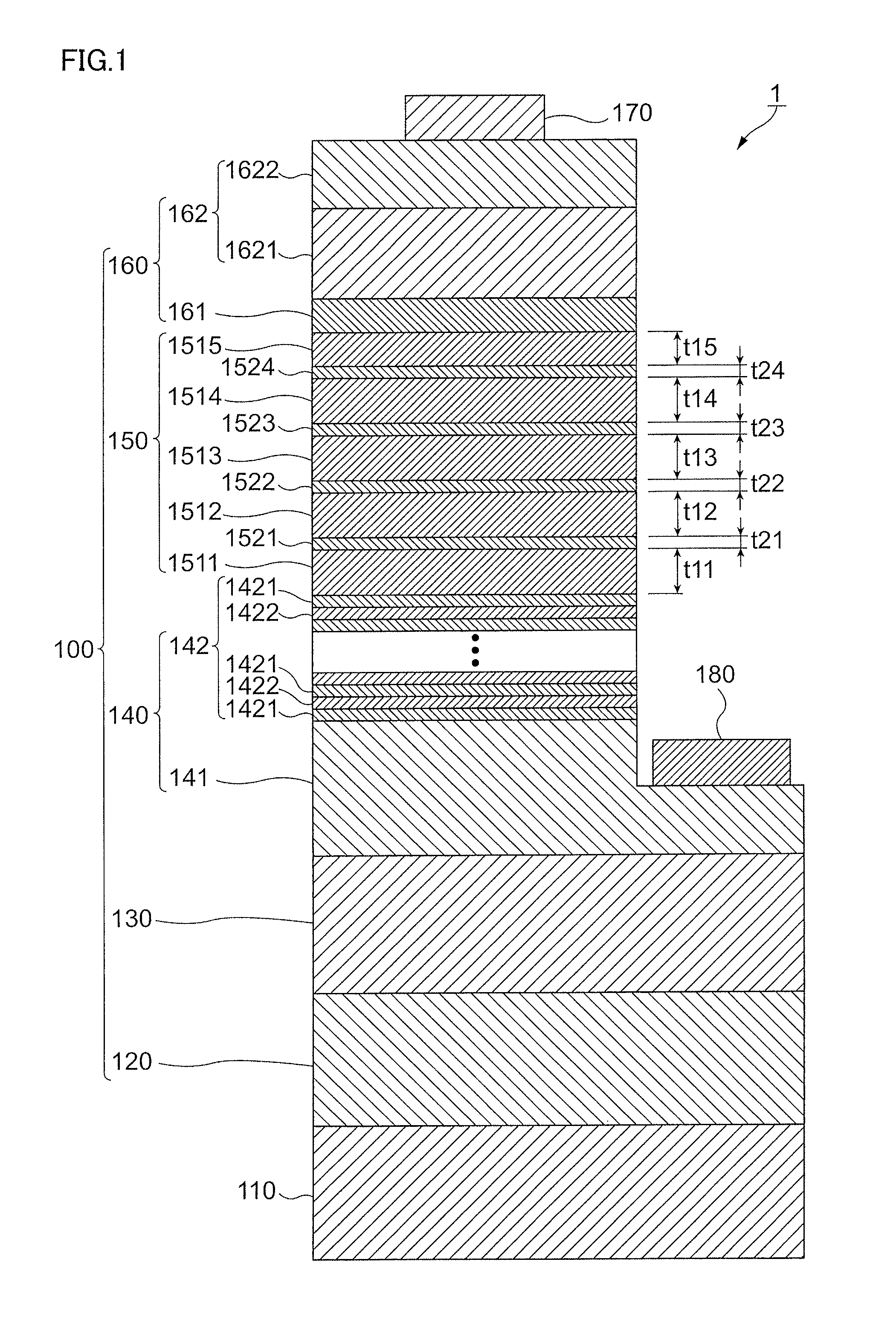 Semiconductor light emitting element and light emitting device