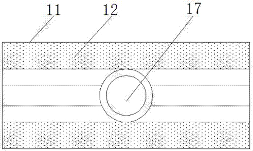 Colored-spun-yarn equipment cleaning device convenient to move