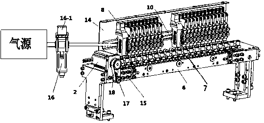 Solar cell sorting system capable of continuous adsorption