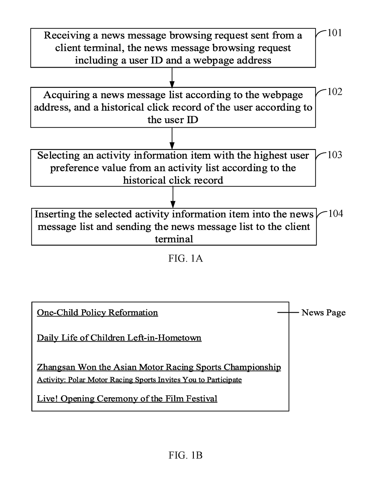 Method, apparatus, computing device, and machine-readable storage medium for recommending activity information