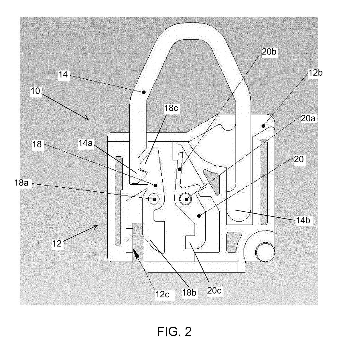 Tamper evident locking device