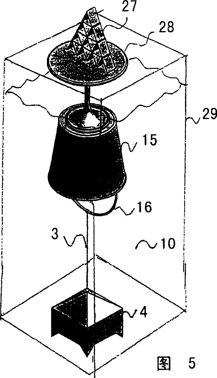 Fixed structure platform on water