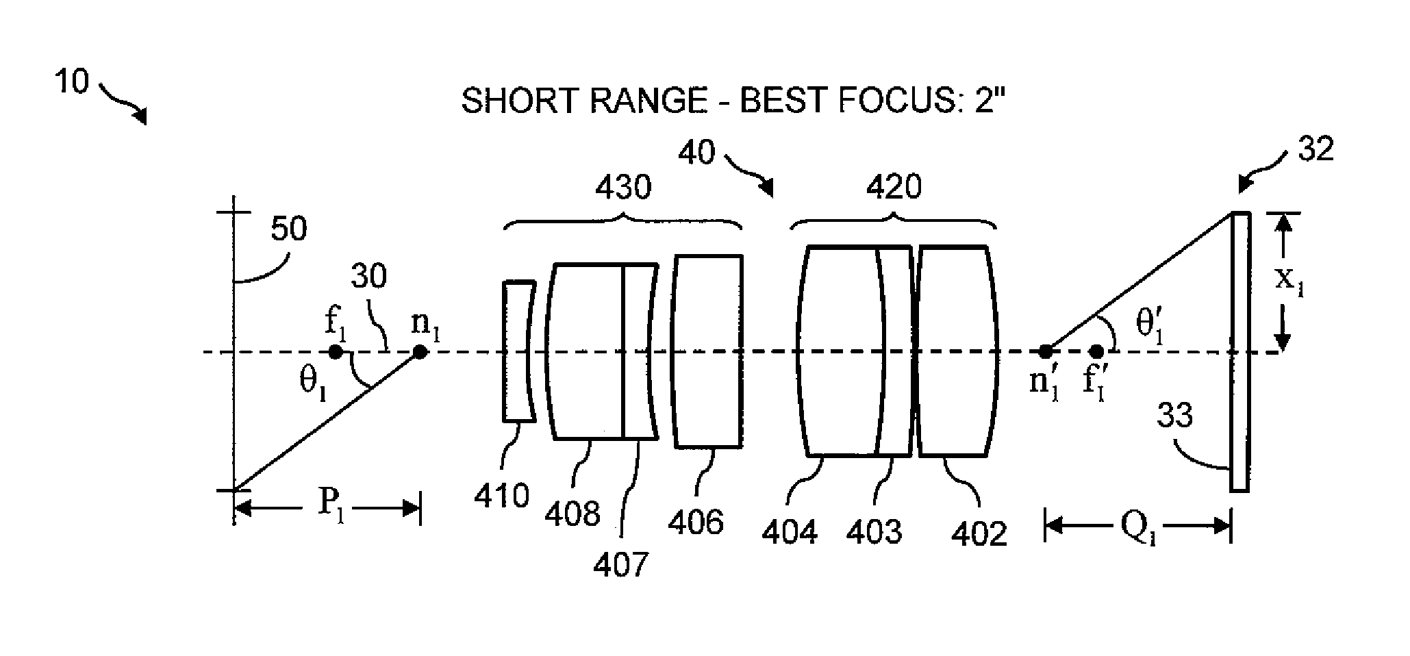 Indicia reading terminal having multiple setting imaging lens