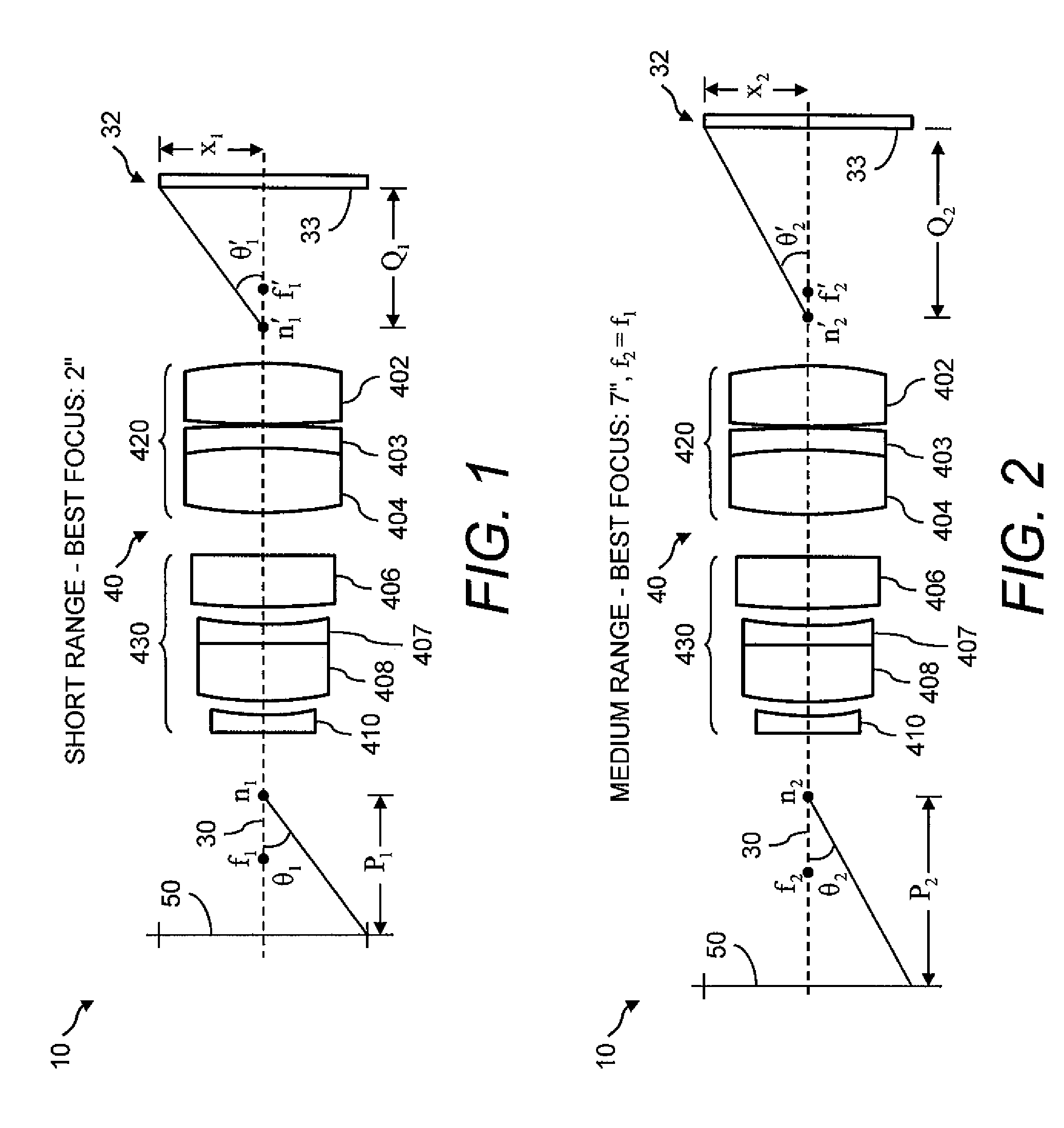 Indicia reading terminal having multiple setting imaging lens