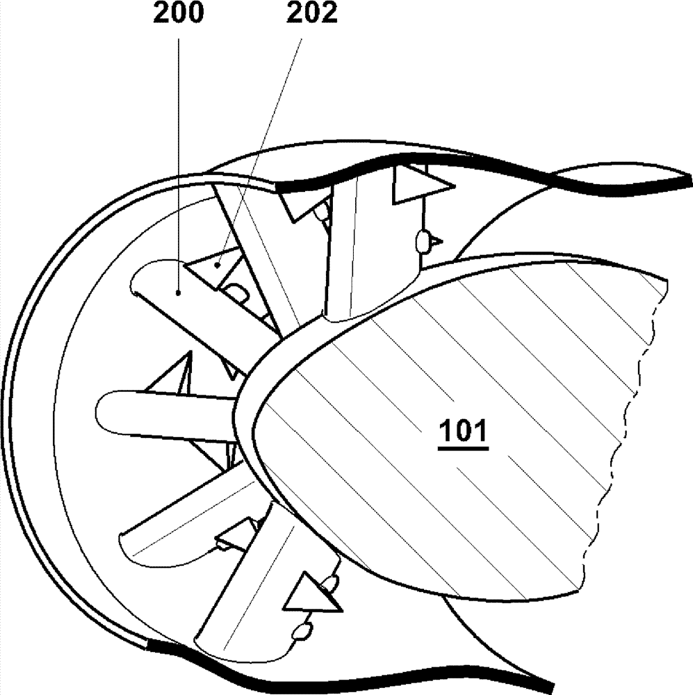 Reheat burner arrangement