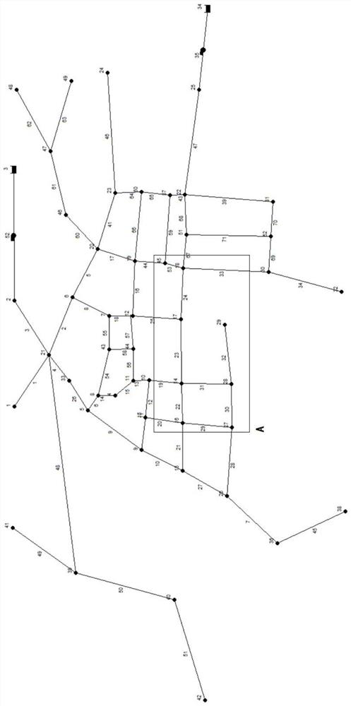 A pipe burst detection method for water network pipe network based on local outlier factor